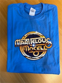 MARVELOUS MOSELL: GULD LOGO T-SHIRT